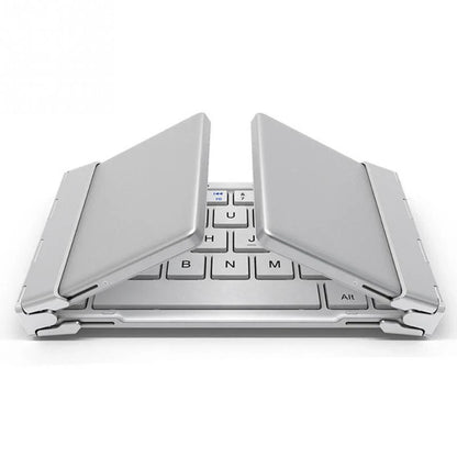 Intelligent Pocket Folding Keyboard Travel Edition in black and white