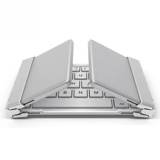 Intelligent Pocket Folding Keyboard Travel Edition in black and white