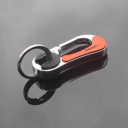 Meida Men's Car Keychain in solid zinc alloy with pastoral style design