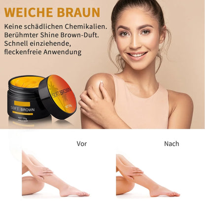 Suntanning beauty cream for even skin tone, 11g unit