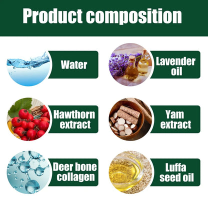 30ml bottle of foot acupoint essential oil for body care and wellness support