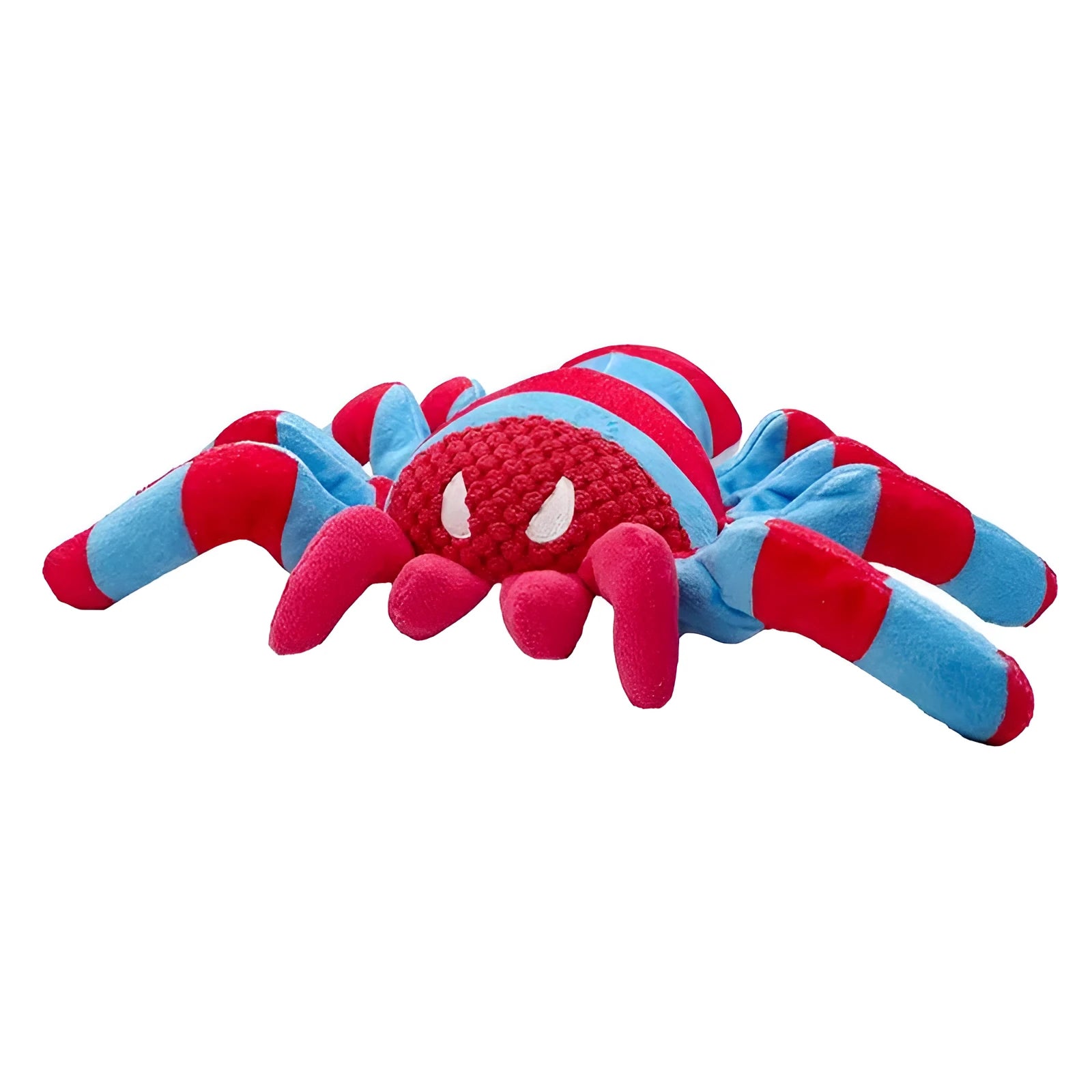 Red teddy bear dog toy with reinforced seams for medium and large breed dogs