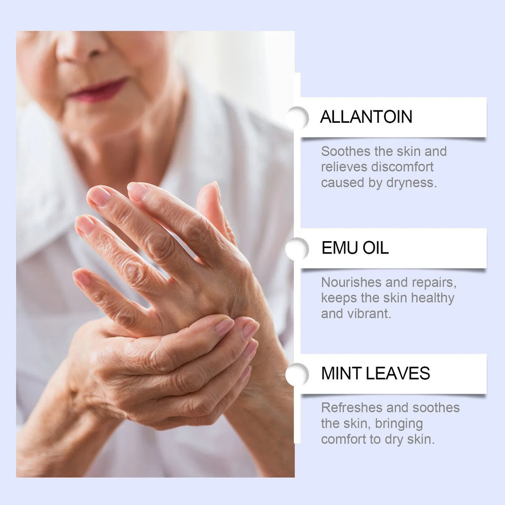 50g Joint Soothing Gel tube with menthol, mint leaf and emu oil for topical muscle and joint application