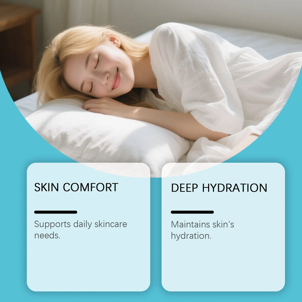 A small square 50g jar of Comfortable Moisturising Cream for hydrating and softening skin.