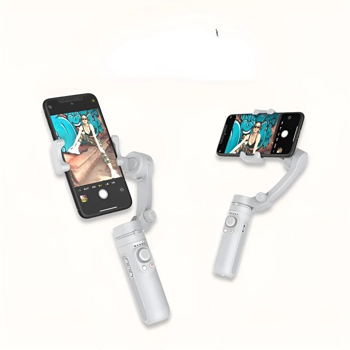 Portable mobile selfie stick with ABS and glass fibre construction, 280g, black colour