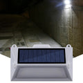 Solar outdoor human body induction step light with wall mount and LED illumination
