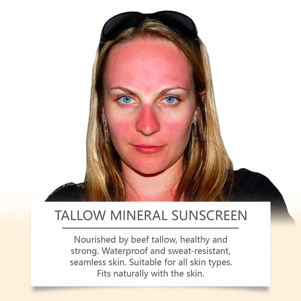 60g tube of cow fat moisturising sunscreen with mineral UV filters