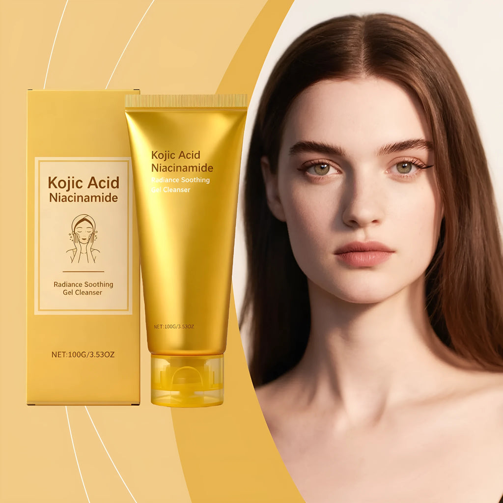 100g skin nourishing cleansing gel in a compact 4.6 x 14.7cm pack