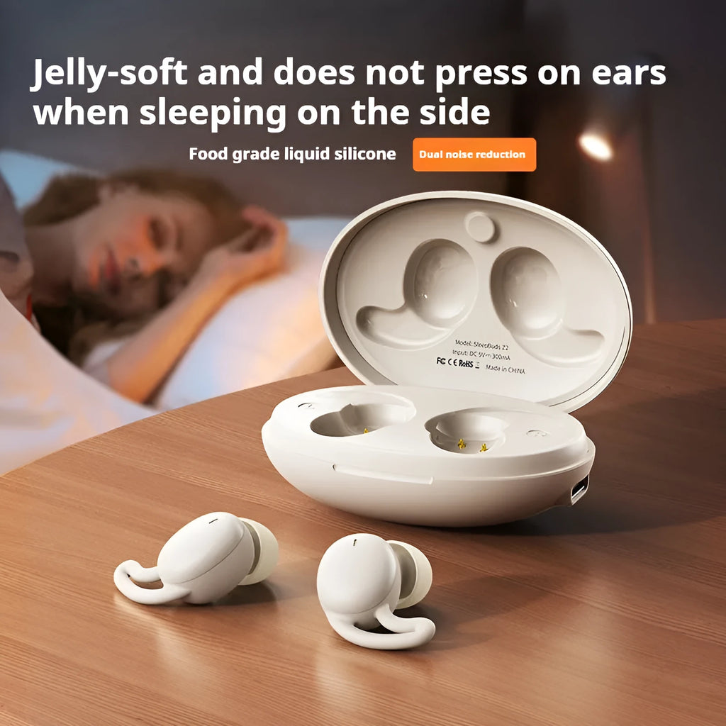 Real wireless Bluetooth headset SleepBudsZ2 noise reduction silicone earbuds in dream purple
