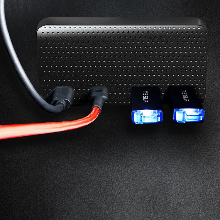 USB extension hub hidden storage compartment for Tesla Model Y Model 3 centre console plastic Magic Bean Y Box with Apple PD data line