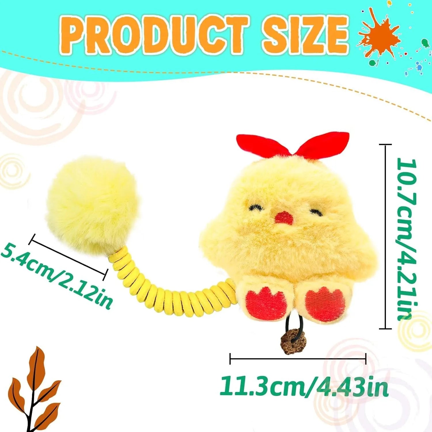 Set of interactive cat toys including plush animals, a silvervine fruit, a spring, and a fuzzy ball.