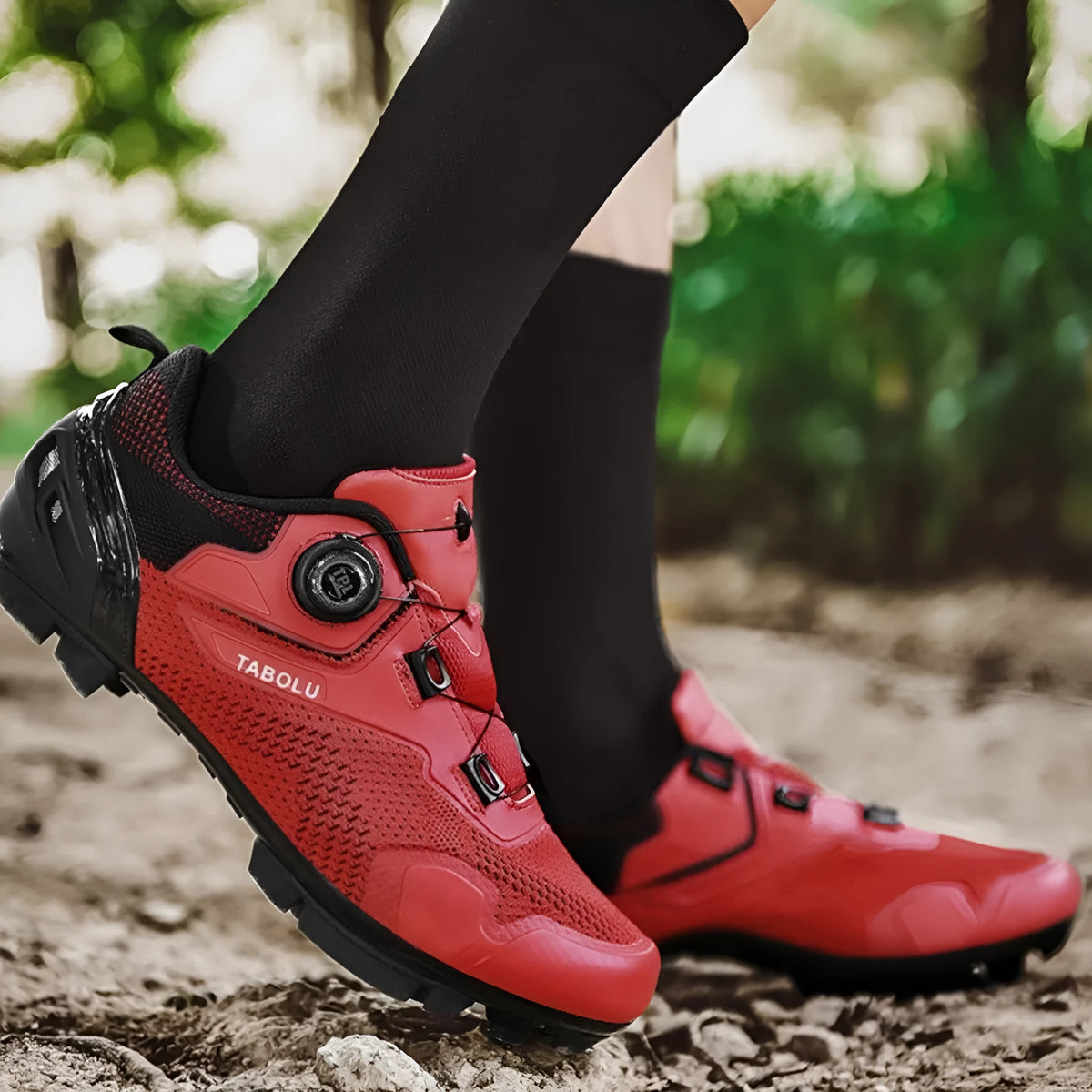 Breathable lightweight cycling shoes for men and women road bike, black color, neutral fit size 36-47