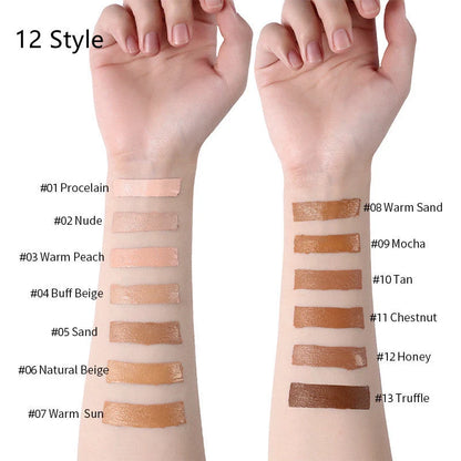 Oil-Control Liquid Foundation Concealer in 13 shades for a flawless matte finish