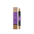 ZEPHOCO 2-in-1 cream highlighter and contour stick in a grooming stick format
