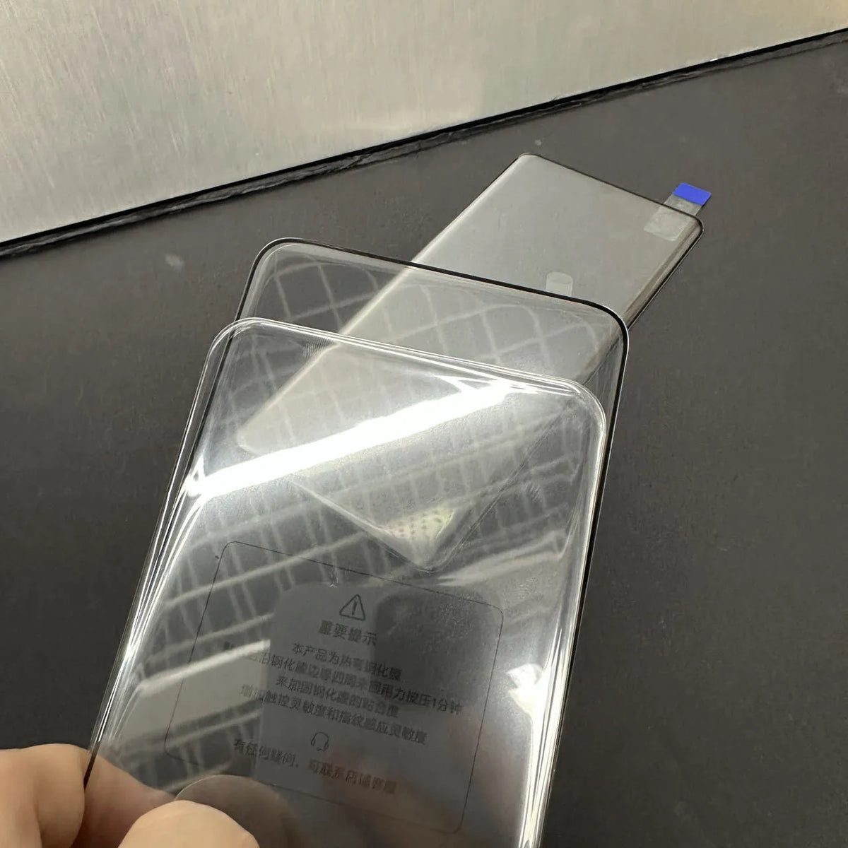 HD tempered glass screen protector for VIVO V40 with full glue hot bending electroplating UV film