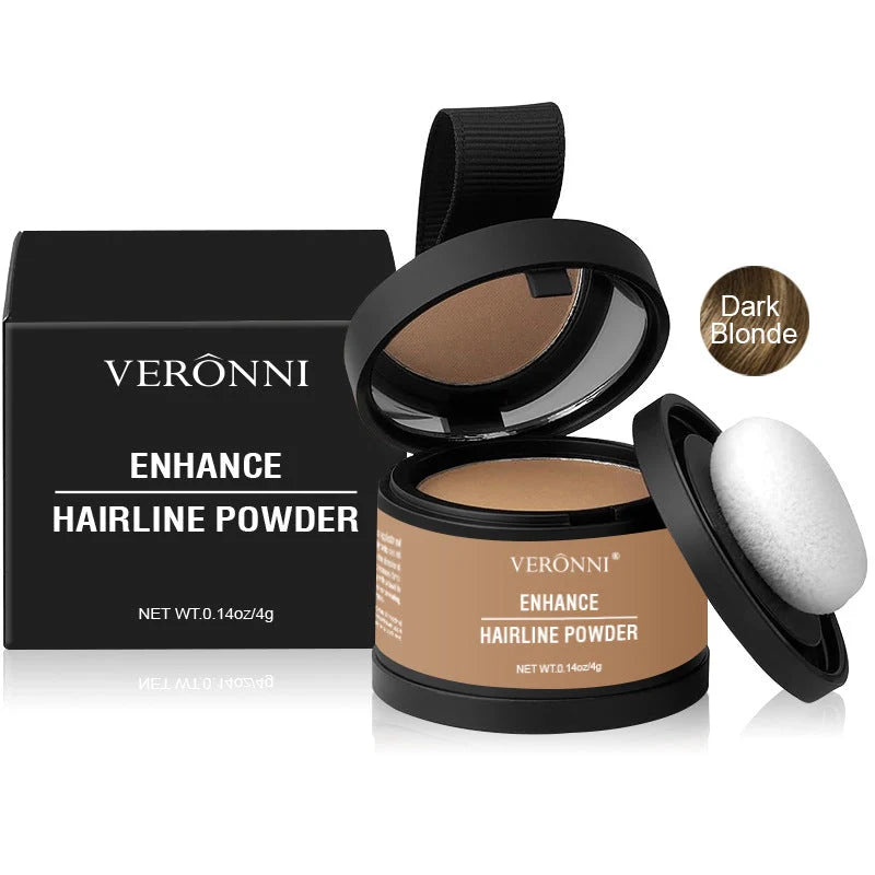 14 Colour Hair Line Powder for instant waterproof coverage of sparse or white hair