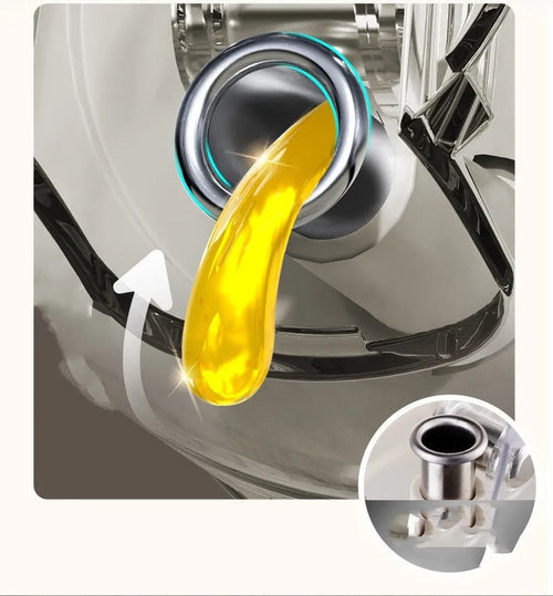 550ml warm grey glass cooking oil sprayer bottle with switchable pouring and spraying cover