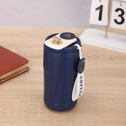 Smart Digital Thermal Bottle 450ml Stainless Steel Vacuum Flask with temperature display