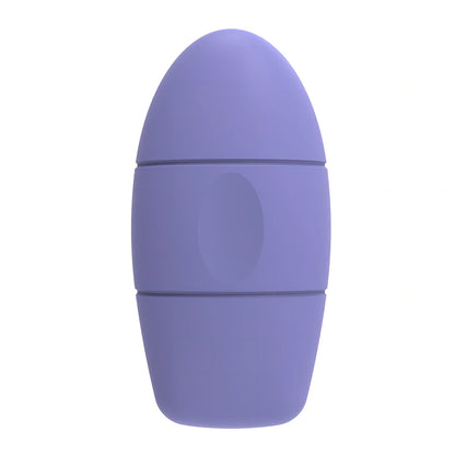 Pink silicone ice face roller mould for cooling massages, reducing pores and dark circles, compact 10-15cm design