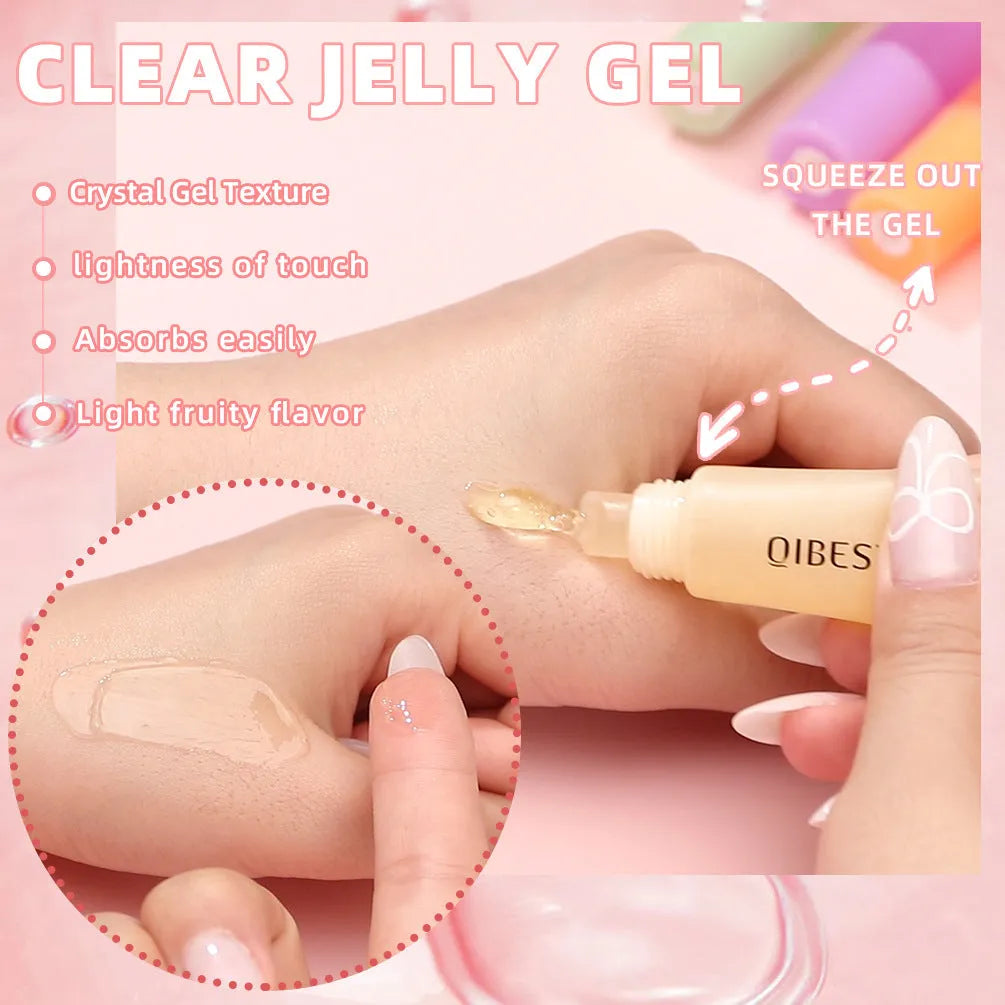 Water coagulation lip balm tube with four flavour options for nourishing and anti-chapping lip care