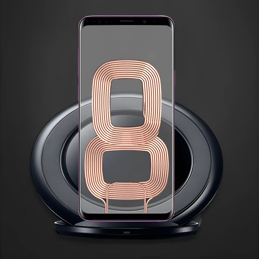 Qi wireless fast charger for Samsung Galaxy Note Edge with USB connection port