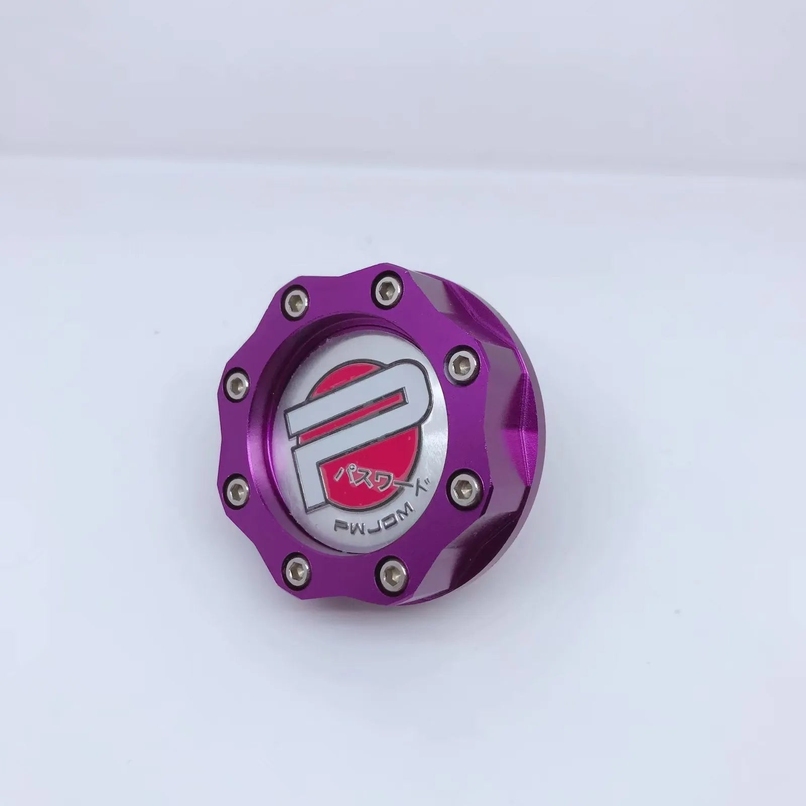 Aluminium alloy fuel tank cap for Honda vehicles in four colour options