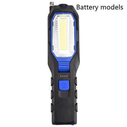 COB Strong Searchlight Rechargeable LED Portable Multi-function Auto Repair Light with 300m range