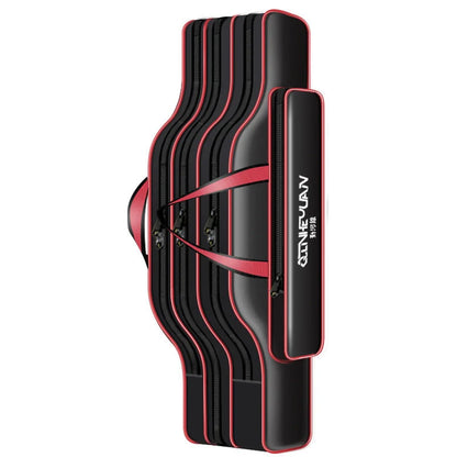 Multi-purpose fishing bag with waterproof Oxford fabric for rod and tool storage