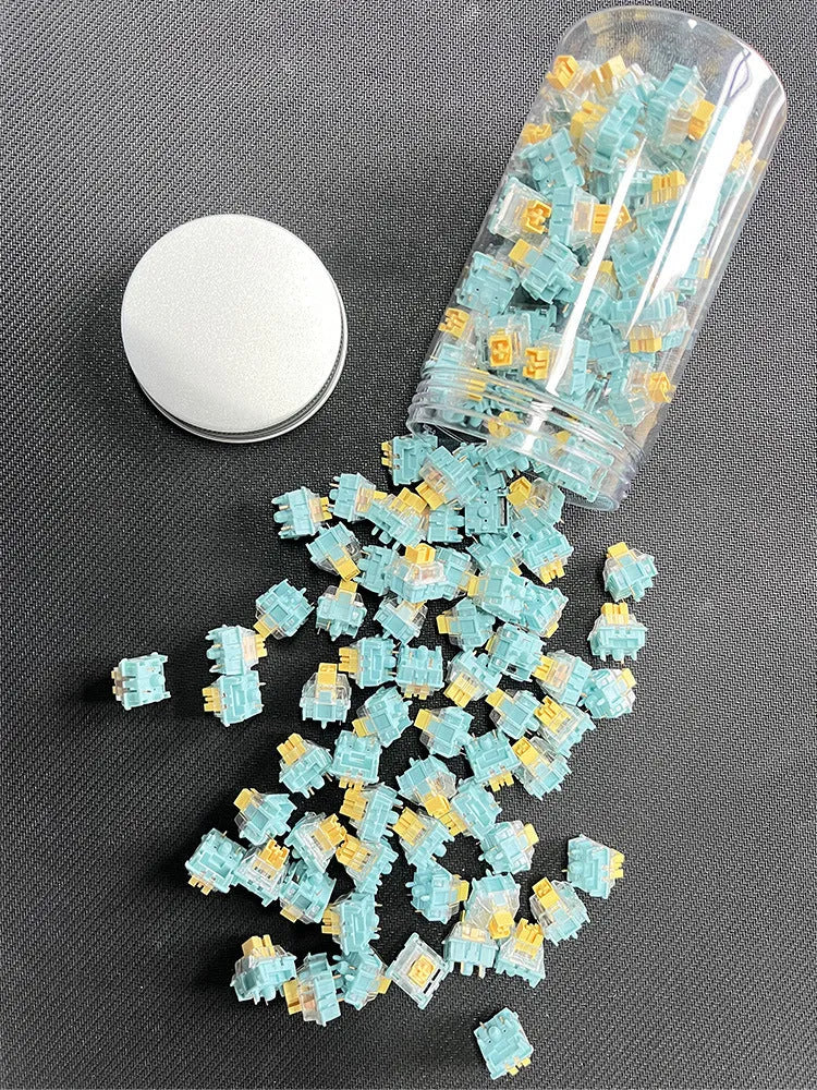 36 sea salt lemon PRO mute mechanical keyboard switch shafts for universal keyboard models