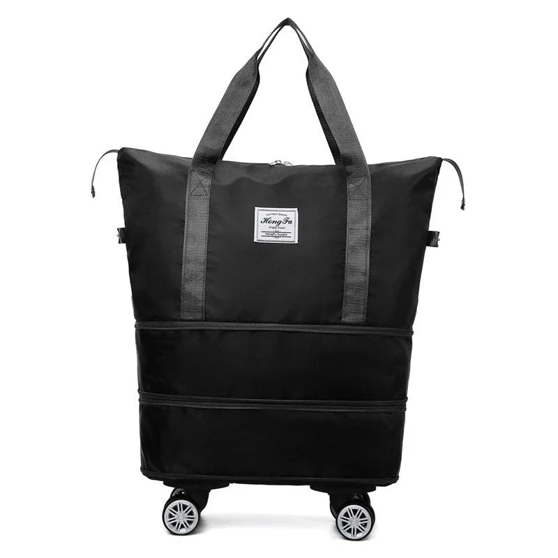Universal Wheel Travel Bag with double-layer dry and wet separation in various colours