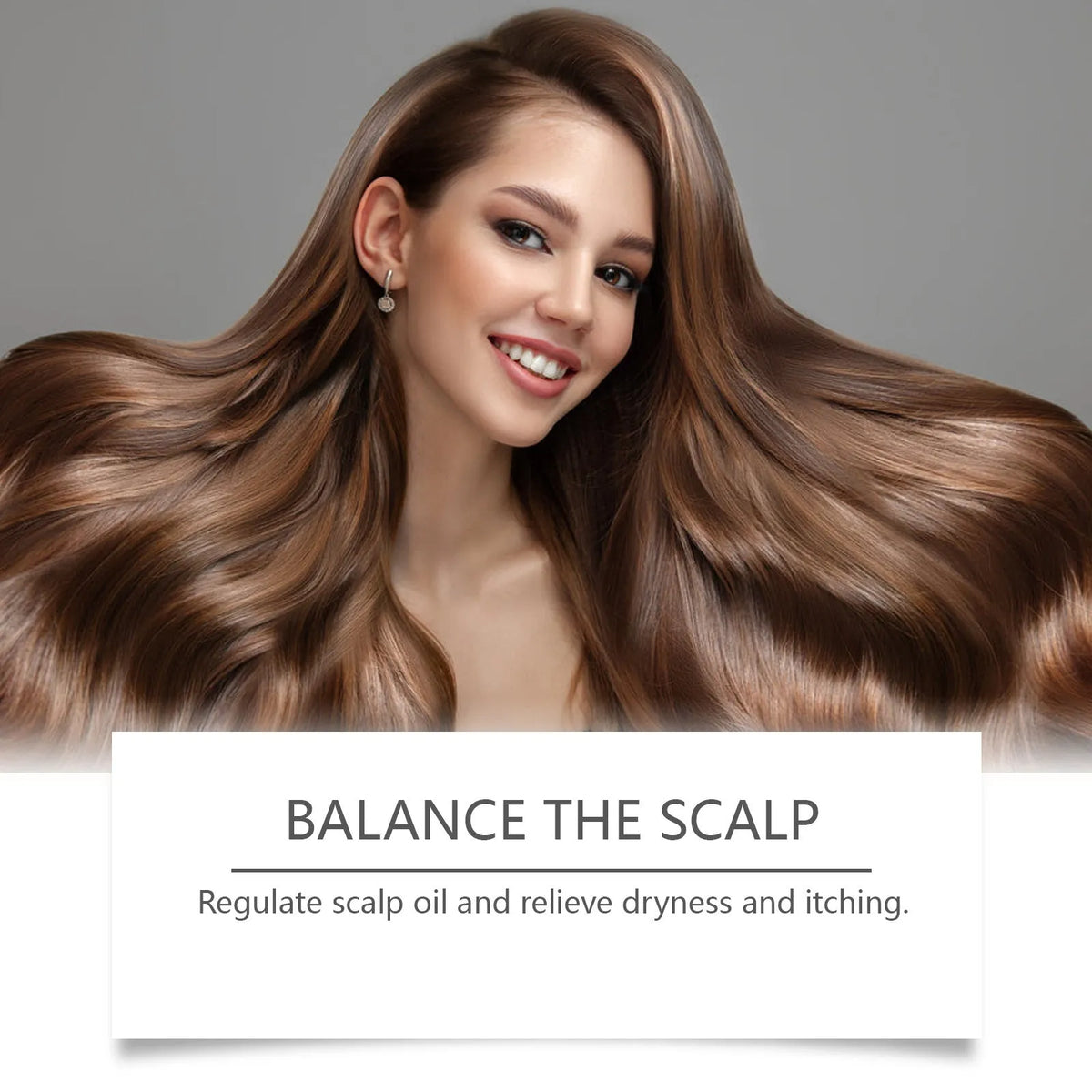 100ml rosemary coconut hair oil with squeeze head and comb head applicators for nourishing hair care