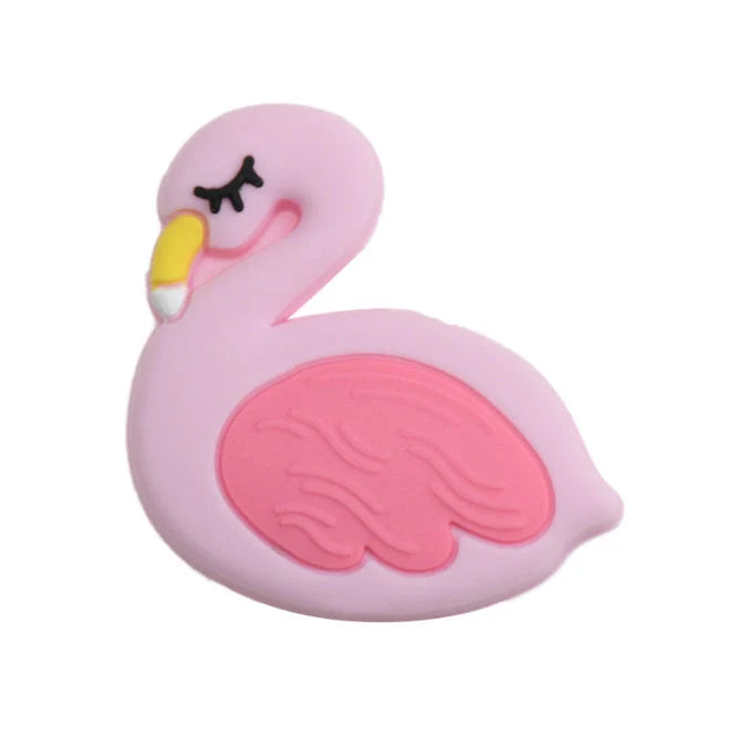 50pcs baby silicone dental gel beads for DIY pacifier chains and teething relief