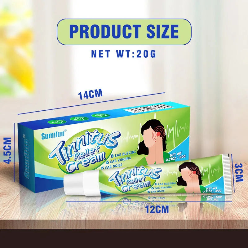 20g tube of Ear Kang external ointment cream for tinnitus and outer ear pain relief