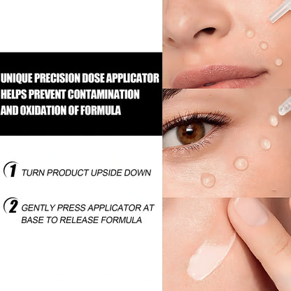 30ml anti-wrinkle essence bottle, 3.2cm x 8.3cm, with hyaluronic acid for fine line fading and skin firming