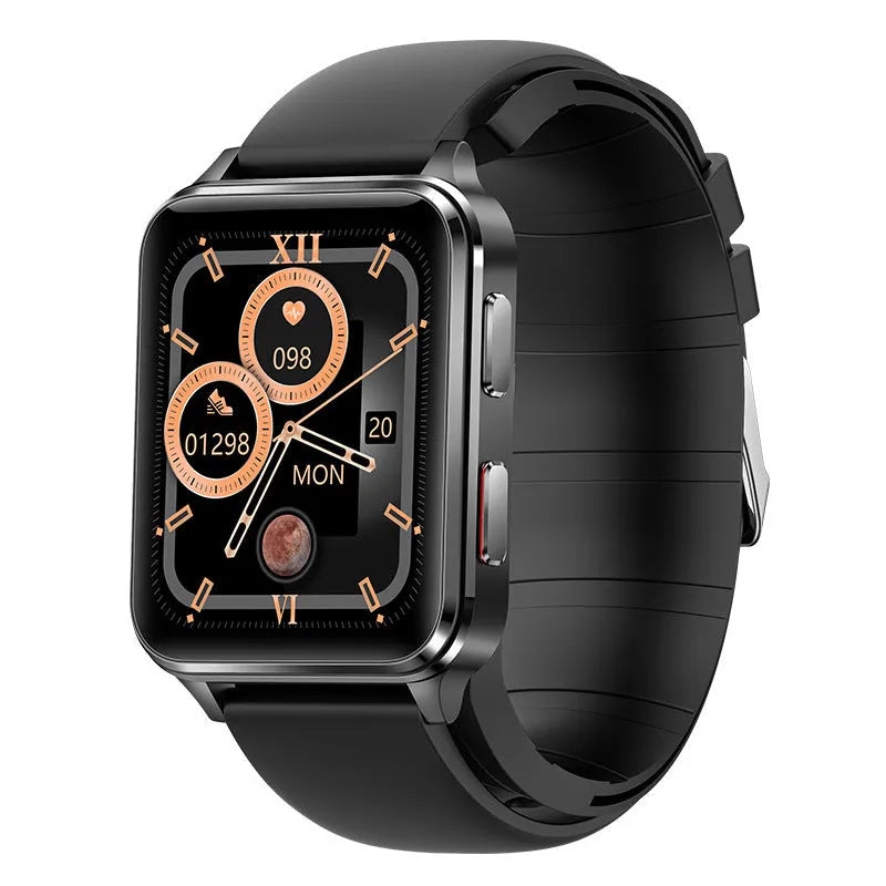 Air Type multi-sport watch with a blue silicone strap and a 1.70-inch screen displaying fitness metrics