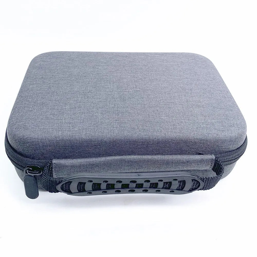 Gray cloth storage bag for intelligent mobile PTZ stabiliser and accessories