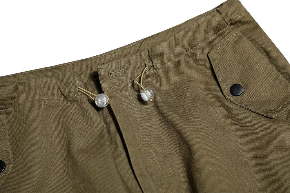 Men's casual cotton trousers in solid black colour, leisurewear for youth, front view