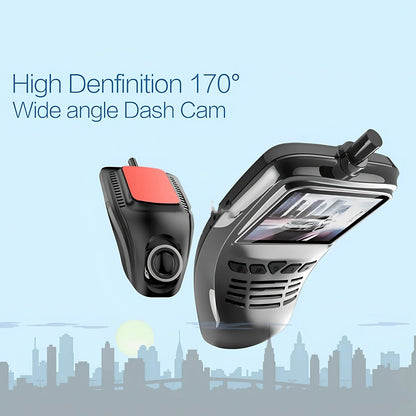 Small Eye dash cam with 2.0-inch LCD, WiFi, Full HD 1080p Sony lens and 165° angle for car recording