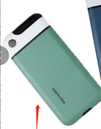 Keepin Box Mobile Phone Timing Box in Sakura Pink, Navy Blue, and Matcha Green