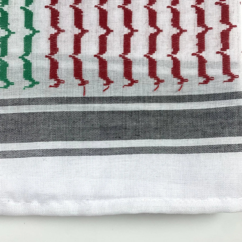 Keffiyeh jacquard square scarf 140cm polyester men's headscarf Middle Eastern style