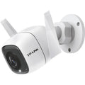Outdoor security camera unit with 1080p resolution and infrared night vision capability