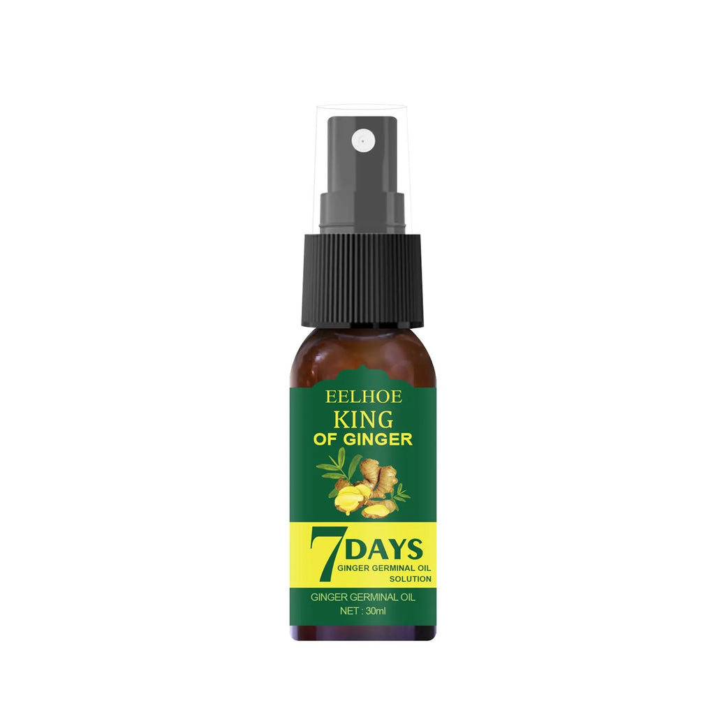 EELHOE Ginger Nutrition Spray hair root moisturising treatment 30ml bottle