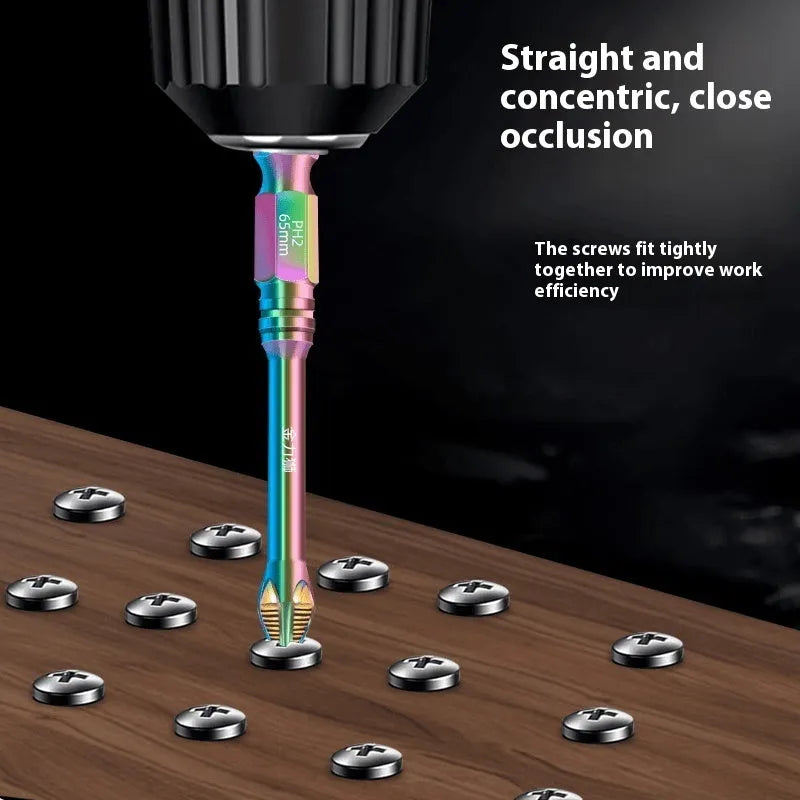 S6 colour titanium anti-slip cross screwdriver head alloy steel 50mm 70mm 90mm 100mm length options