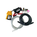 12V 24V electric oil pump set with 80L flow and 10-20m lift for diesel transfer