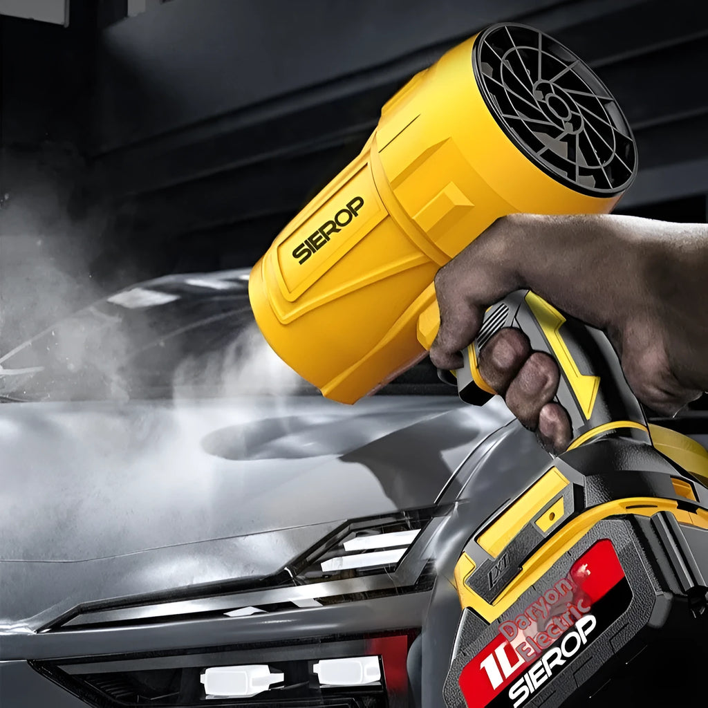 Lithium turbo fan industrial dusting machine storm series 21V 500W 38 m3/min cordless blower with battery and charger