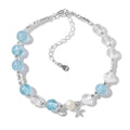 S925 sterling silver geometric bracelet for women with silver electroplated finish