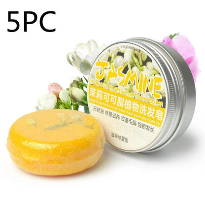 Ginger-infused skin care shampoo conditioner essential oil soap 60g for natural hair care