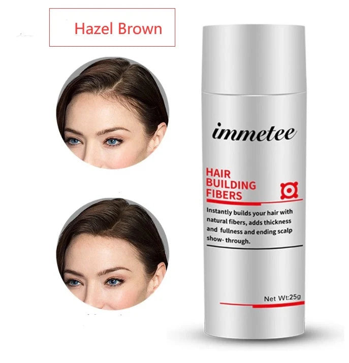 Imetee plant hair additive fibre powder for natural thinning hair coverage