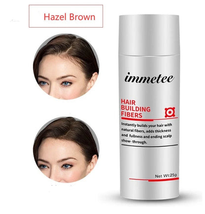 Imetee plant hair additive fibre powder for natural thinning hair coverage