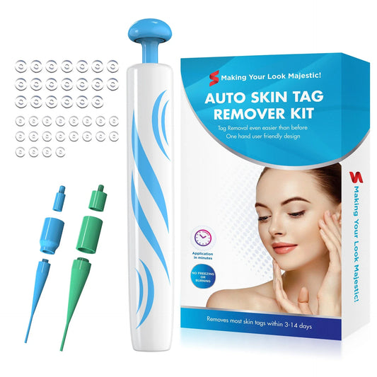 Skin Tag Removal Tool Kit for easy at-home treatment of skin tags, moles, and warts